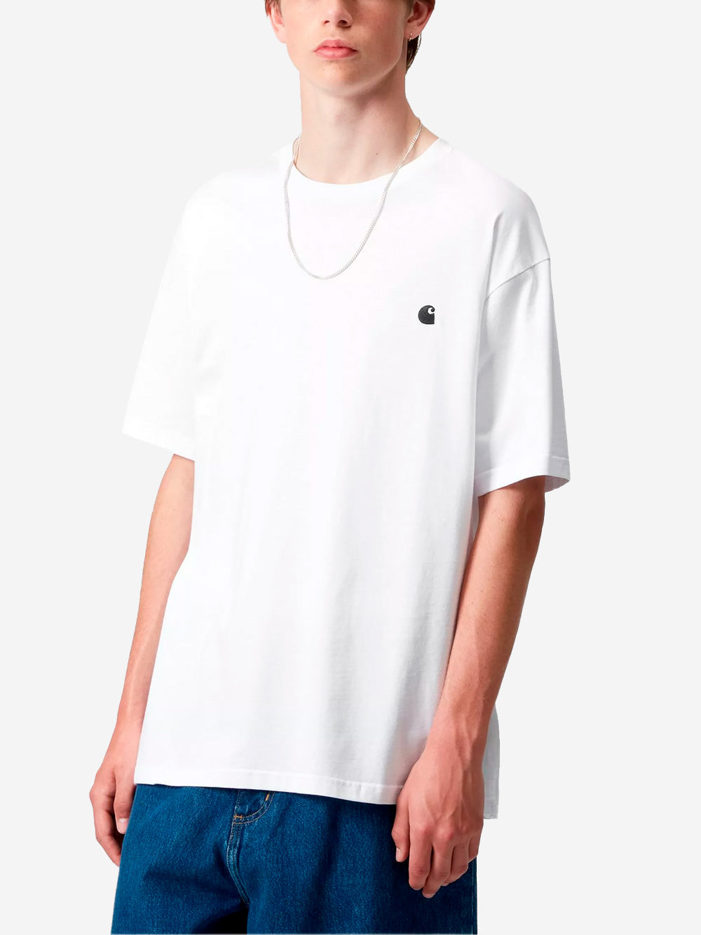 CARHARTT WIP T-Shirt bianca S/S Madison Bianco Urbanstaroma