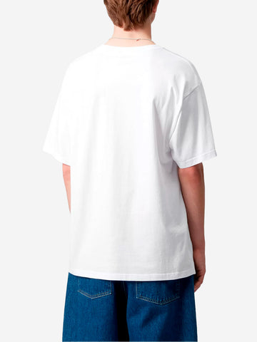 CARHARTT WIP T-Shirt bianca S/S Madison Bianco