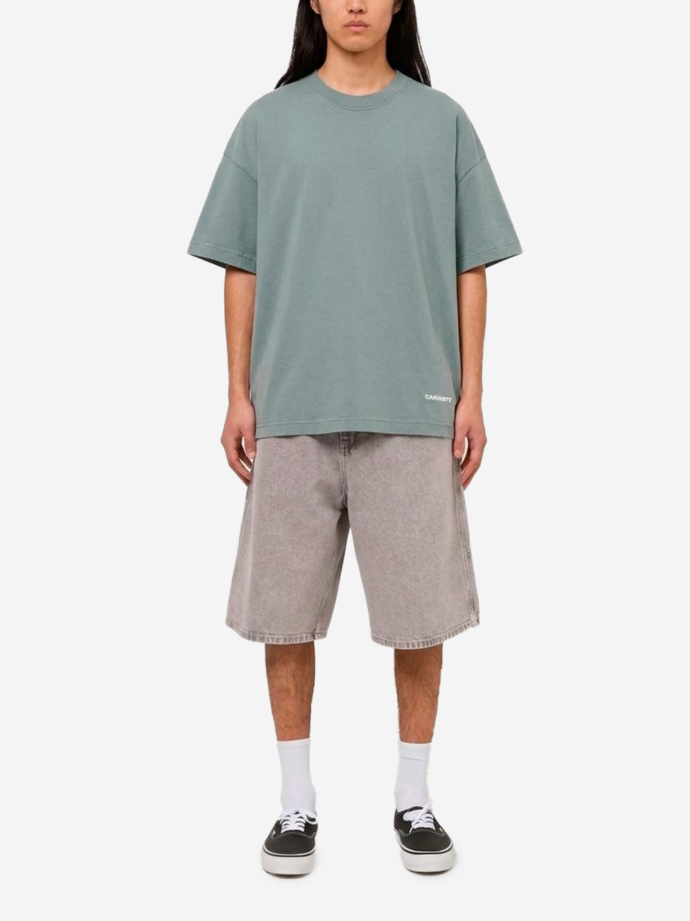 CARHARTT WIP T-Shirt verde S/S Madison Verde Urbanstaroma