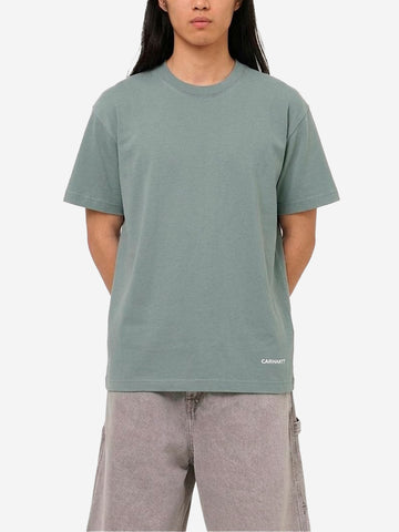 CARHARTT WIP T-Shirt verde S/S Madison Verde