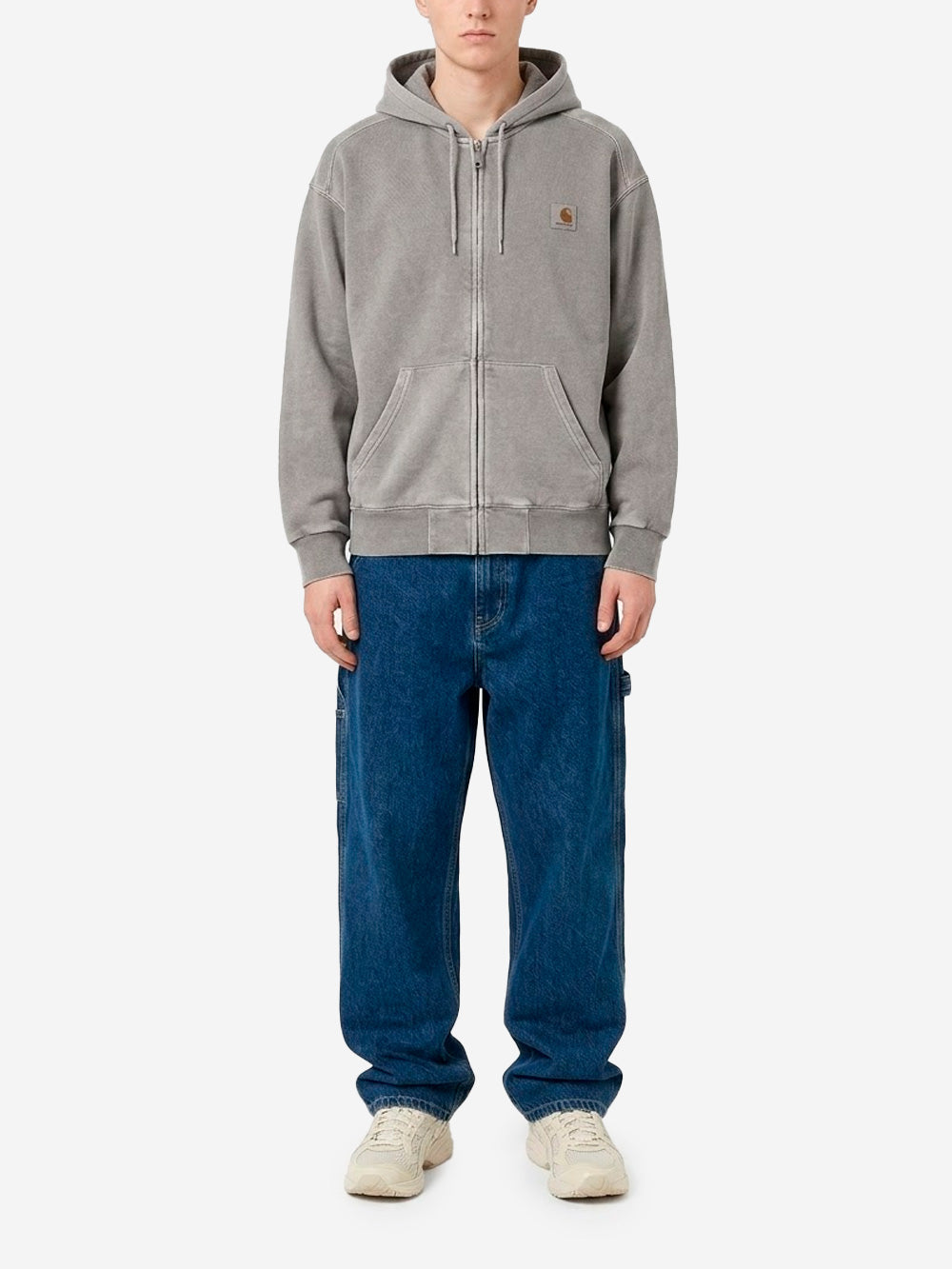 CARHARTT WIP Felpa con cappuccio 'Nelson' grigia Grigio Urbanstaroma