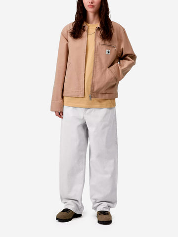 CARHARTT WIP W Brandon Pant lavaggio chiaro Grigio chiaro