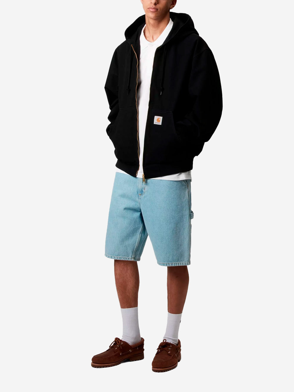 CARHARTT WIP Giacca nera OG Active con cappuccio Nero Urbanstaroma