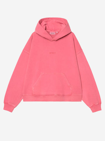 CARHARTT WIP W' Felpa con cappuccio Hooded Benton Rosa