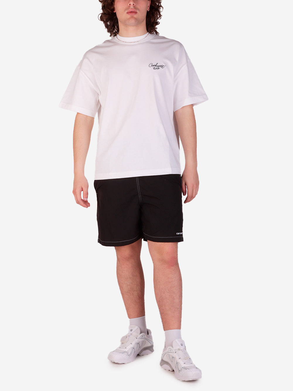CARHARTT WIP Costume Canby nero con etichetta quadrata Nero Urbanstaroma