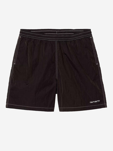 CARHARTT WIP Costume Canby nero con etichetta quadrata Nero