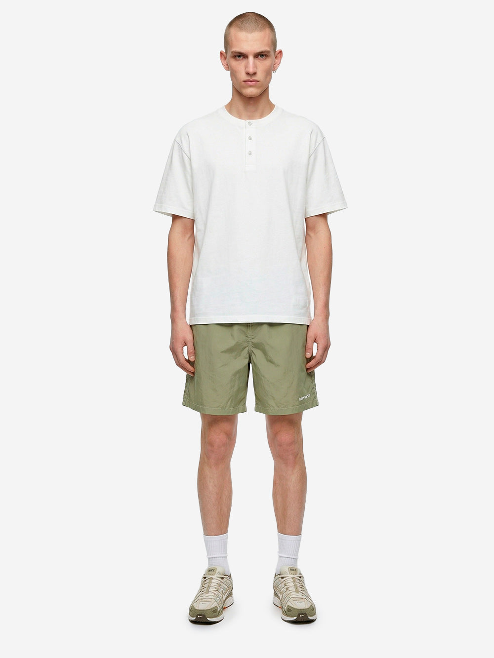 CARHARTT WIP Costume Canby verde con etichetta quadrata Verde Urbanstaroma