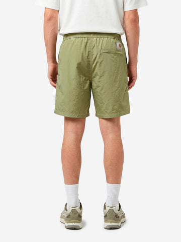 CARHARTT WIP Costume Canby verde con etichetta quadrata Verde
