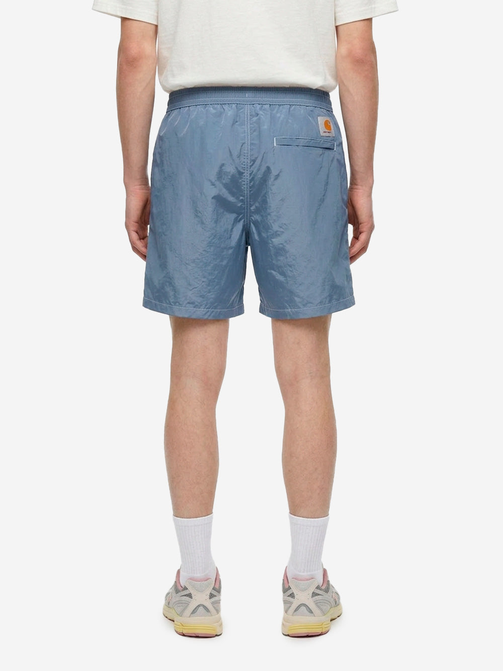 CARHARTT WIP Costume Canby celeste con etichetta quadrata Celeste Urbanstaroma