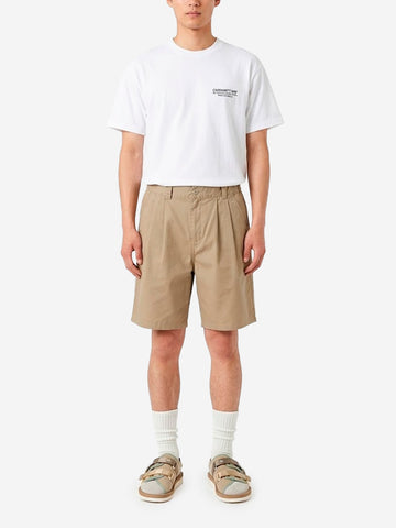 CARHARTT WIP Shorts 'Marv' in cotone beige Beige