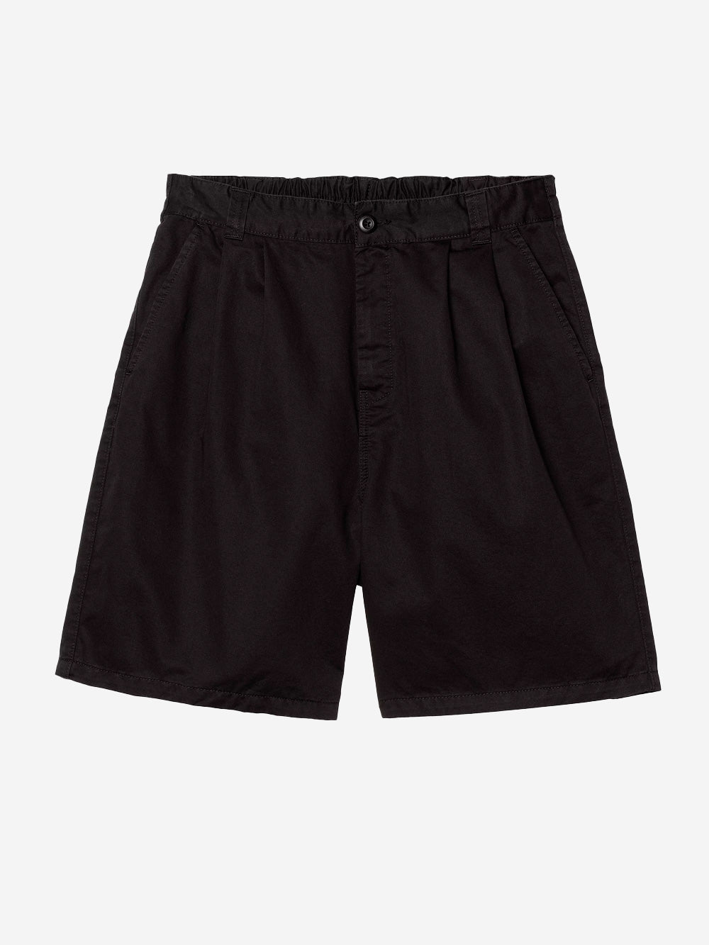 CARHARTT WIP Shorts Marv neri con pinces Nero Urbanstaroma