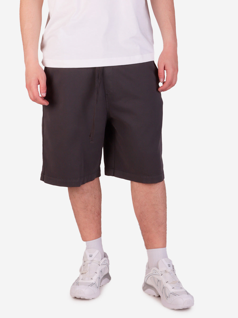 CARHARTT WIP Shorts grigi Floyde Grigio scuro Urbanstaroma