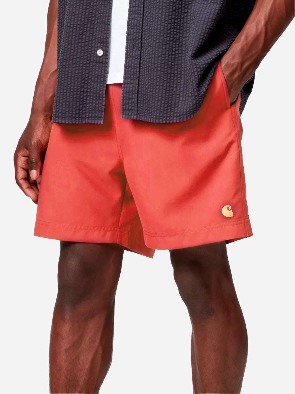 CARHARTT WIP Costume 'Chase' rosso mattone Mattone Urbanstaroma