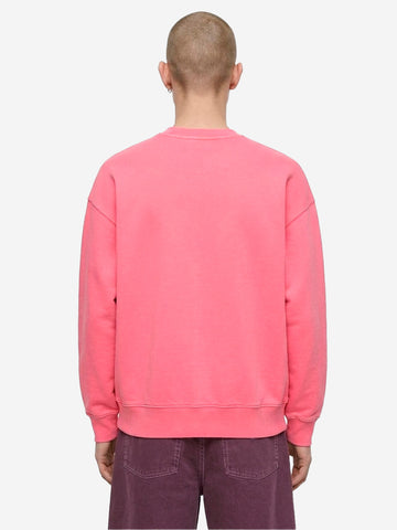 CARHARTT WIP Felpa girocollo rosa tinta in capo 'Benton' Rosa