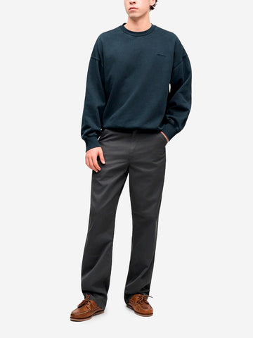 CARHARTT WIP Felpa girocollo tinta in capo 'Benton' Blu