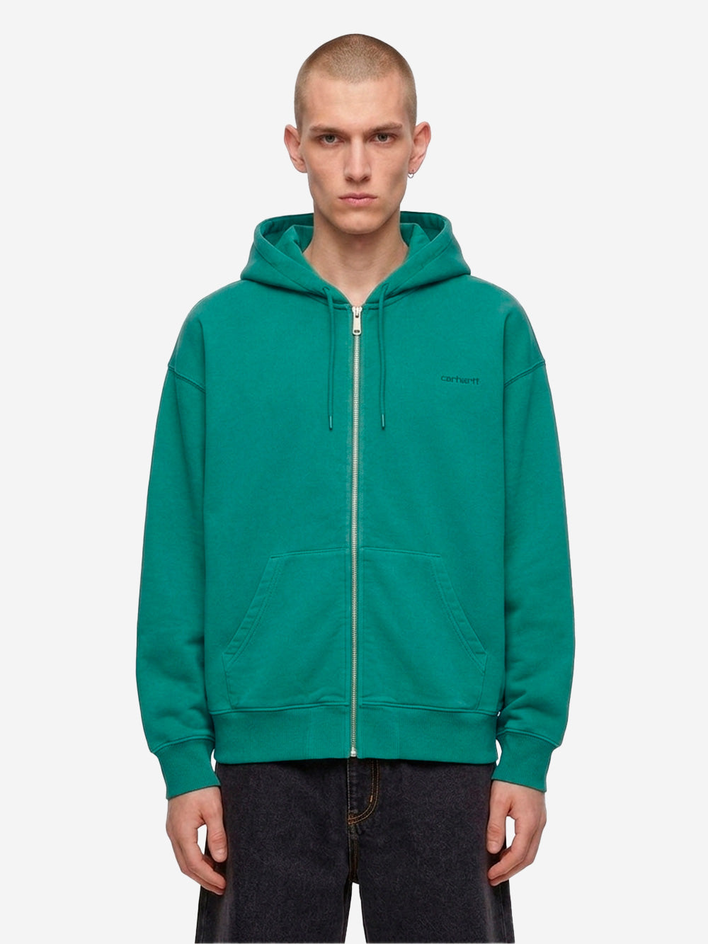 CARHARTT WIP Felpa con cappuccio 'Benton Jacket' verde Verde Urbanstaroma