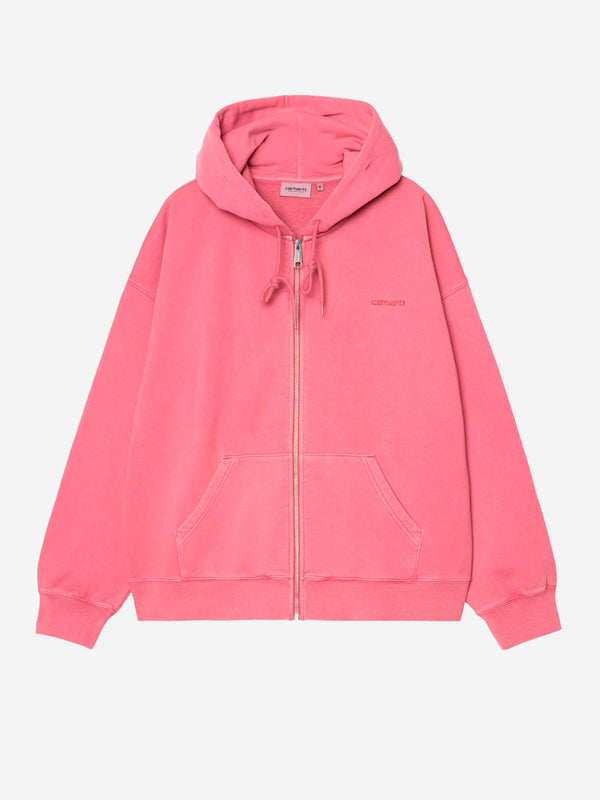 CARHARTT WIP Pink Hooded Benton Sweat Jacket I035437 | Urbanstaroma