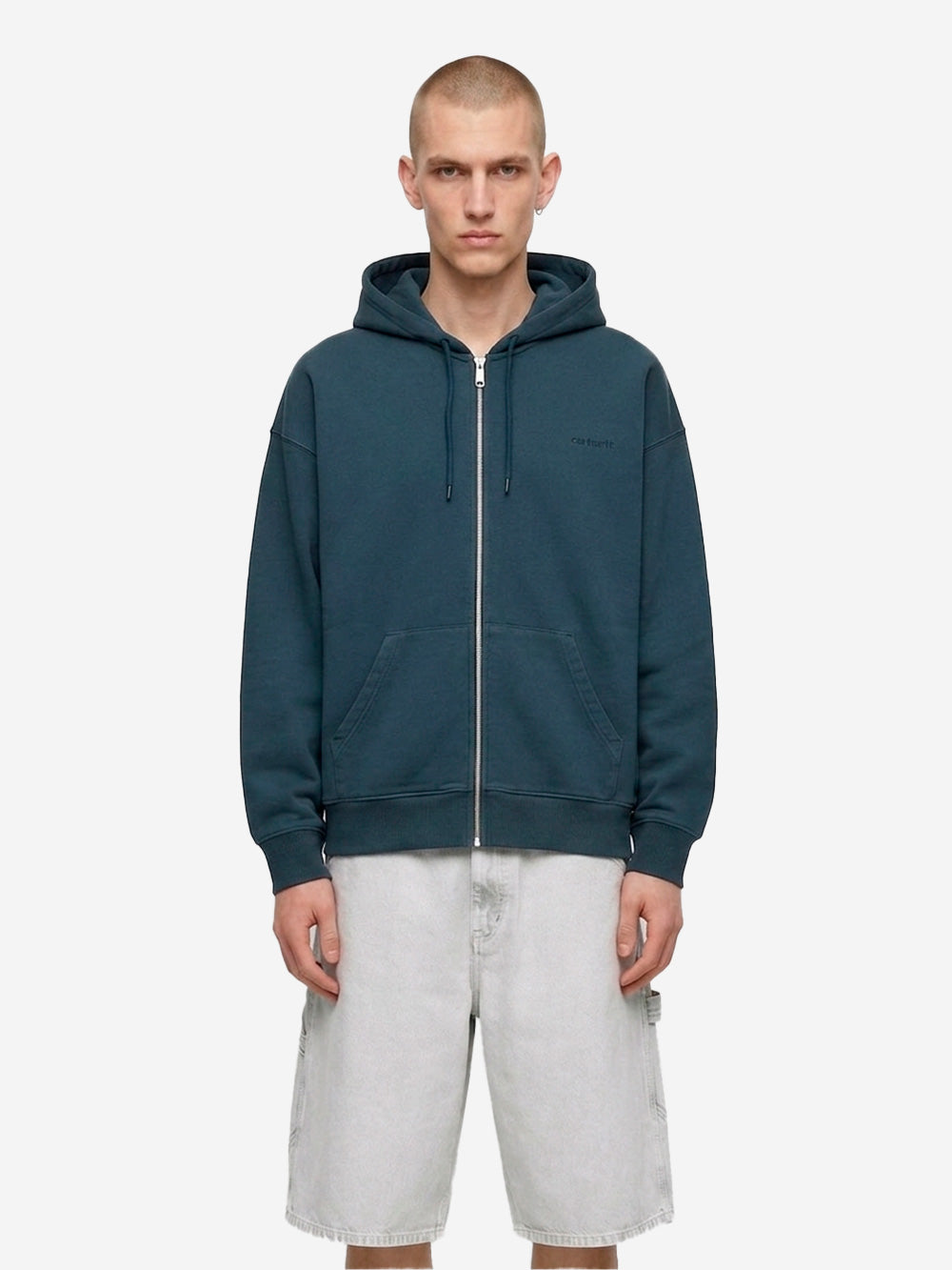 CARHARTT WIP Felpa con cappuccio 'Benton Jacket' Blu Urbanstaroma