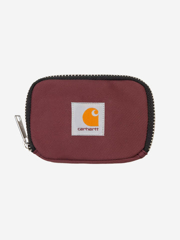 CARHARTT WIP Leroy Wallet in nylon bordeaux Bordeau