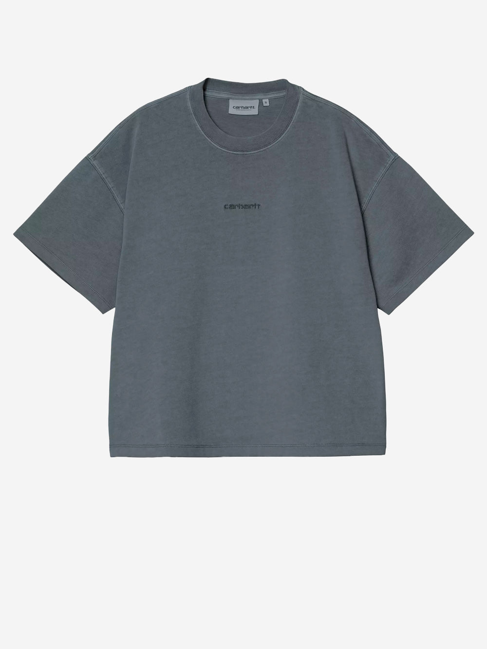 CARHARTT WIP W' T-shirt grigia S/S Benton Grigio Urbanstaroma
