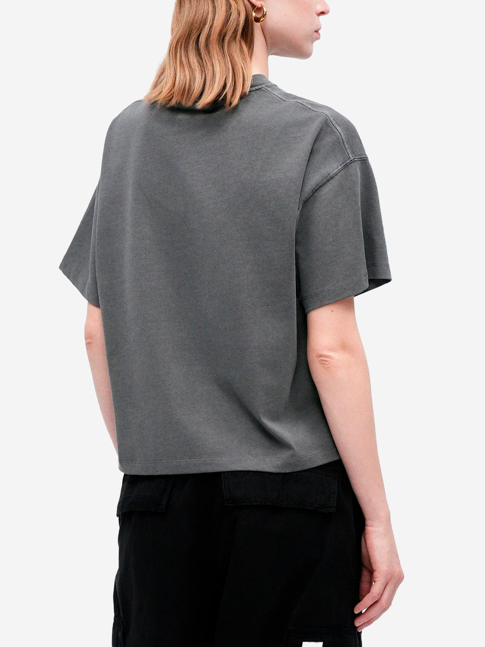 CARHARTT WIP W' T-shirt grigia S/S Benton Grigio Urbanstaroma
