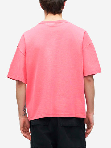 CARHARTT WIP T-shirt S/S 'Benton' rosa boxy fit Rosa