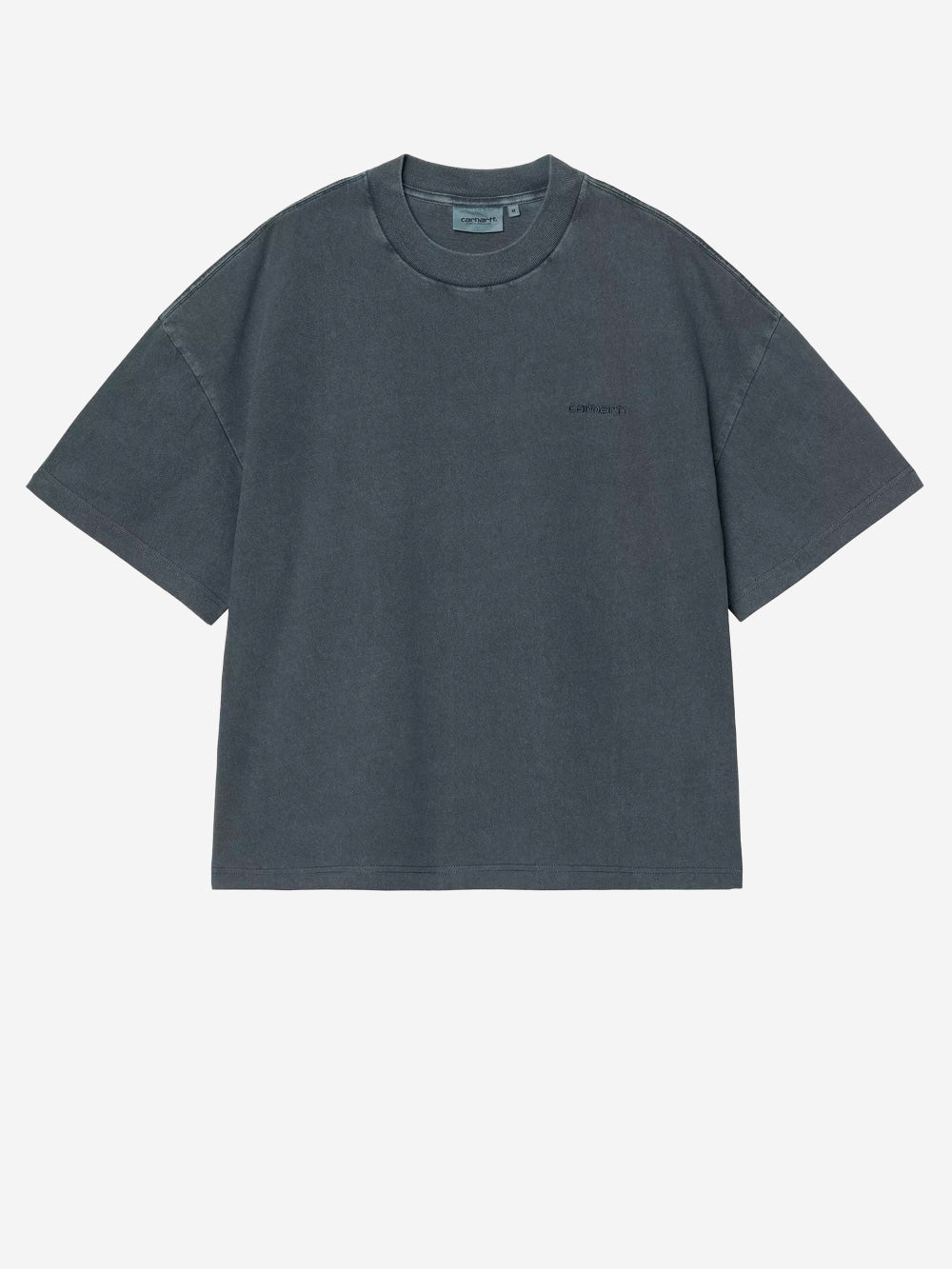 CARHARTT WIP T-shirt S/S 'Benton' grigia boxy fit Grigio Urbanstaroma