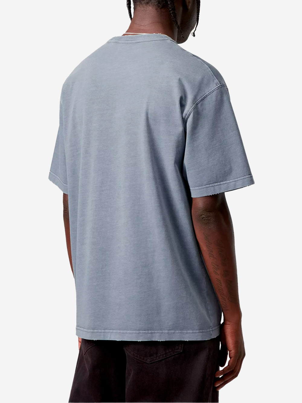 CARHARTT WIP T-shirt distressed 'Torion' Pocket Blu Urbanstaroma