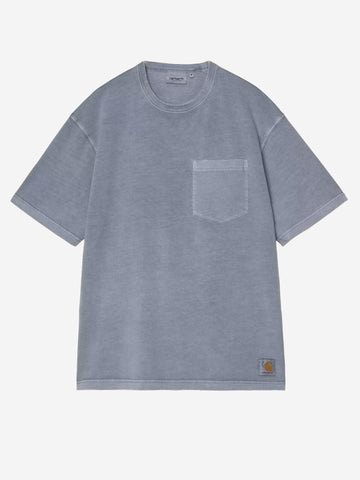 CARHARTT WIP T-shirt distressed 'Torion' Pocket Blu