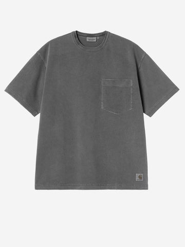CARHARTT WIP T-shirt distressed nera 'Torion' Pocket Nera