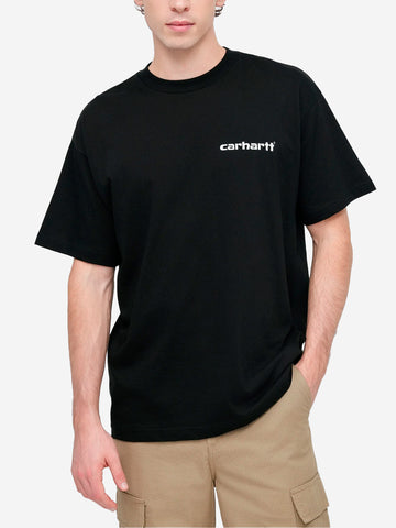 CARHARTT WIP T-shirt nera Archive Script Nera