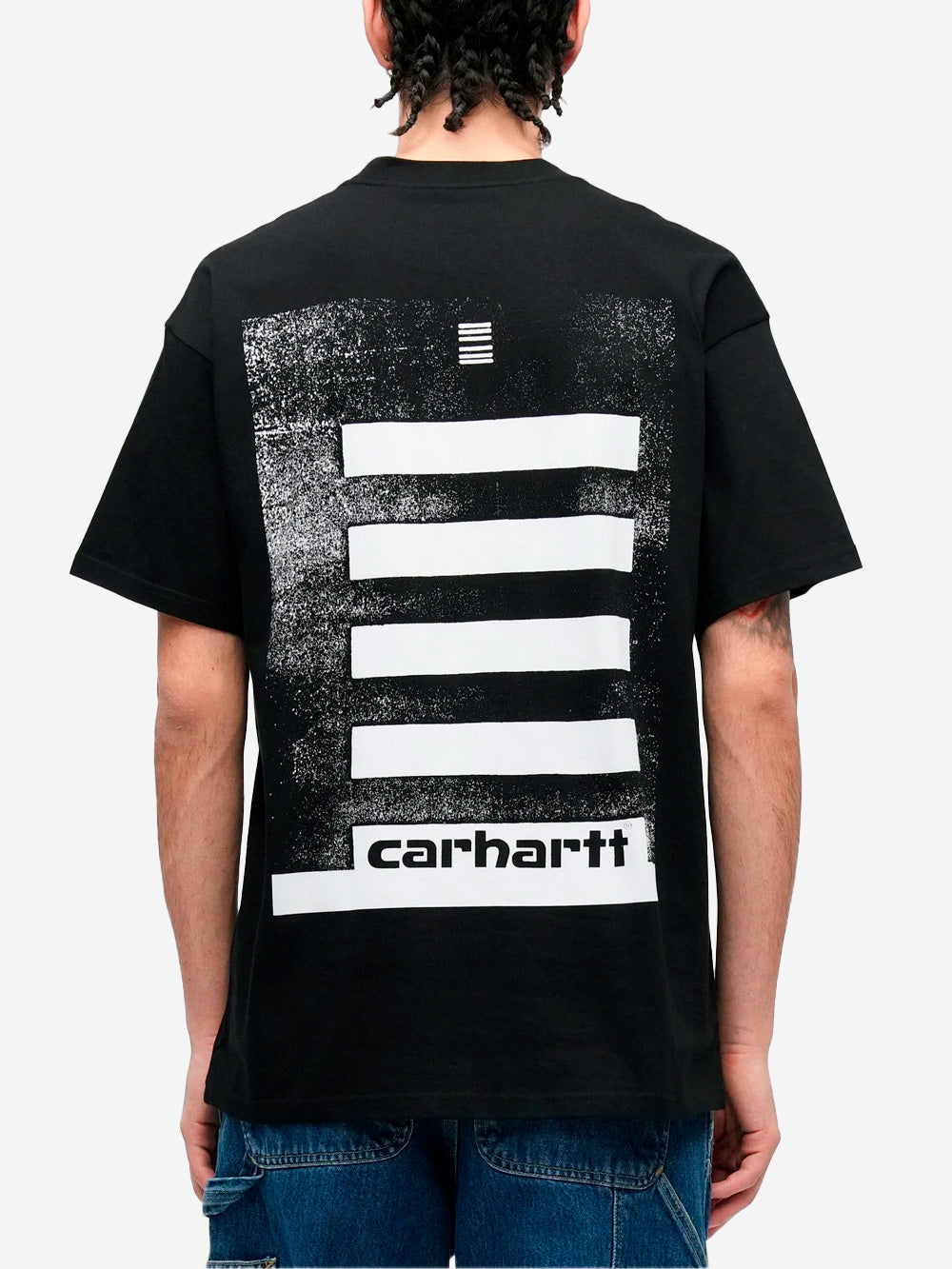 CARHARTT WIP T-shirt S/S Archive Lines Nero Urbanstaroma