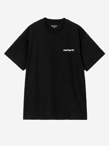 CARHARTT WIP T-shirt S/S Archive Lines Nero