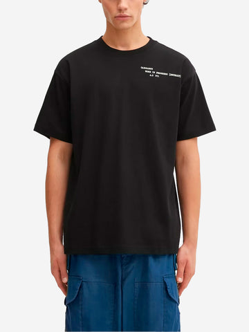 CARHARTT WIP T-shirt S/S Punched Nero