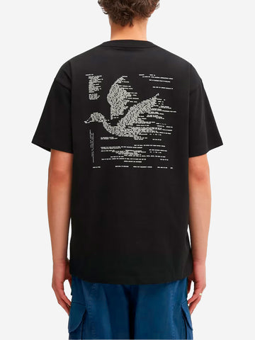 CARHARTT WIP T-shirt S/S Punched Nero