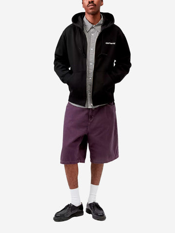 CARHARTT WIP Felpa con cappuccio Hooded Archive Lines Jacket Nero