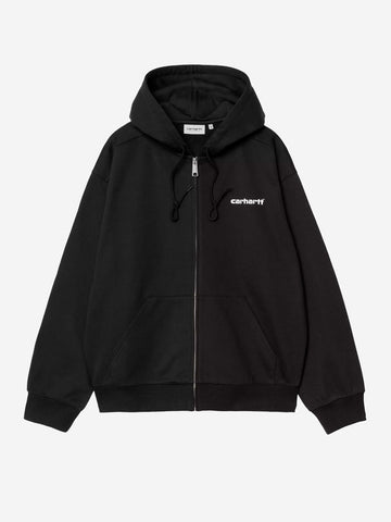 CARHARTT WIP Felpa con cappuccio Hooded Archive Lines Jacket Nero