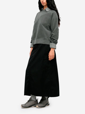 CARHARTT WIP W Felpa girocollo 'Torion' distressed Nero