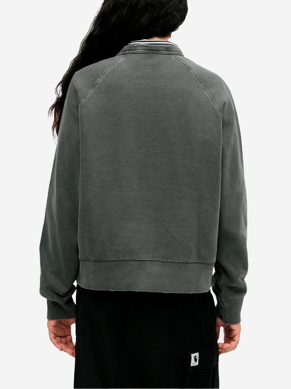 CARHARTT WIP W Felpa girocollo 'Torion' distressed Nero Urbanstaroma