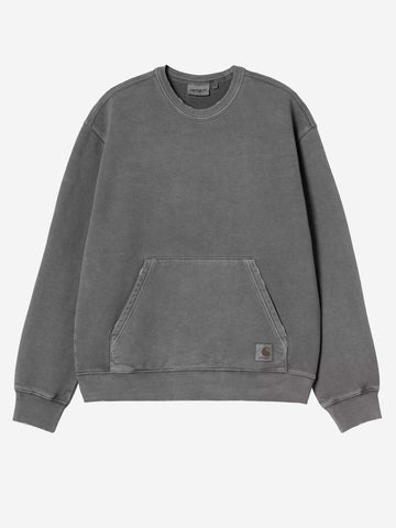 CARHARTT WIP Felpa girocollo 'Torion' distressed Nero