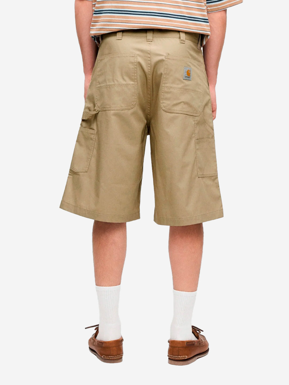 CARHARTT WIP Shorts beige 'Postal Double Knee' Beige Urbanstaroma