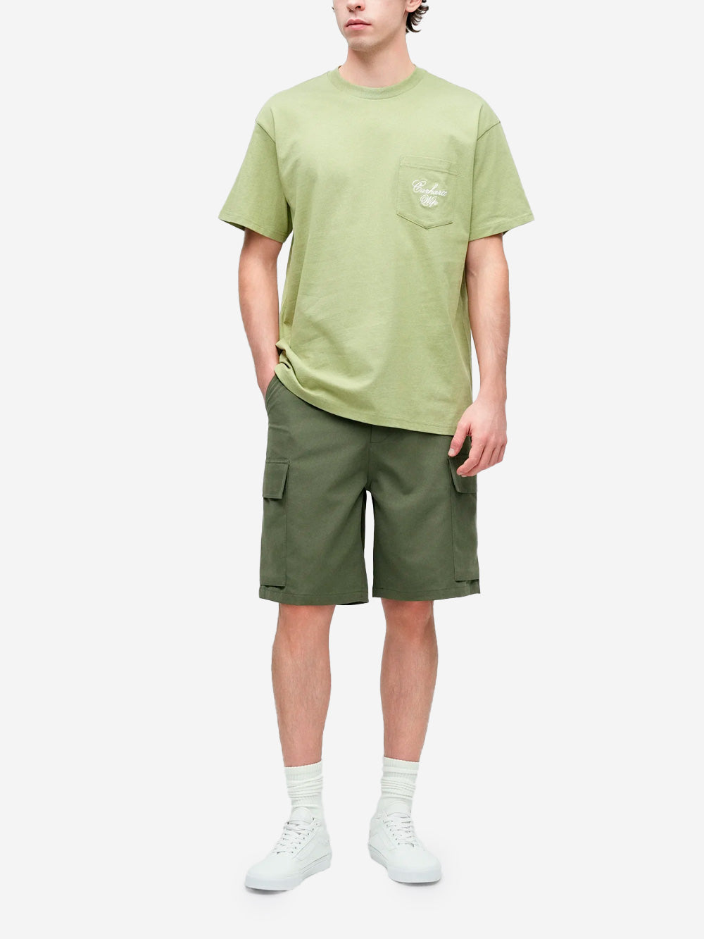 CARHARTT WIP Shorts verde militare 'Kade Cargo' Verde militare Urbanstaroma