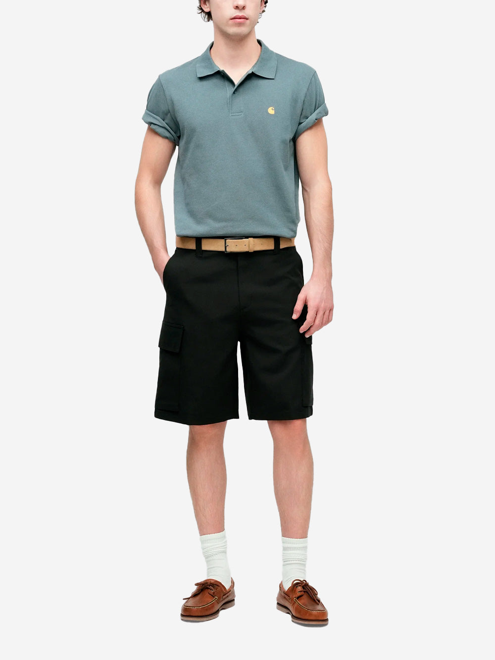 CARHARTT WIP Shorts neri 'Kade Cargo' Nero Urbanstaroma