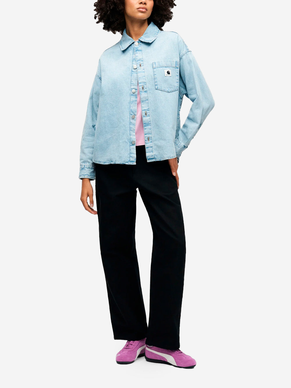 CARHARTT WIP W' Giacca Camicia 'Alta' in denim blu chiaro Denim chiaro Urbanstaroma