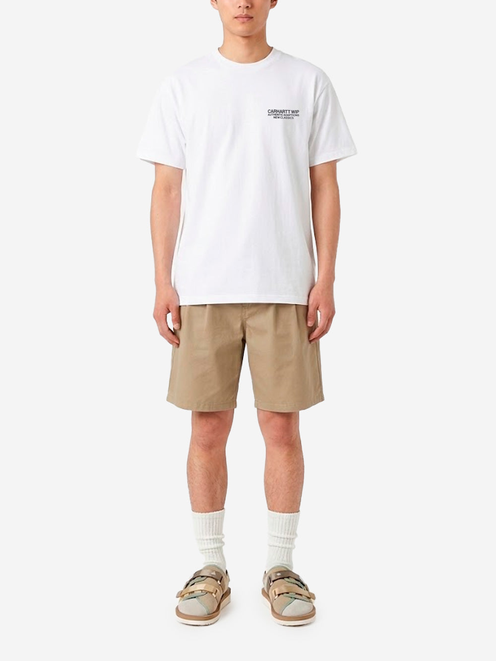 CARHARTT WIP T-shirt bianca S/S Sean Hamilton Bianco Urbanstaroma