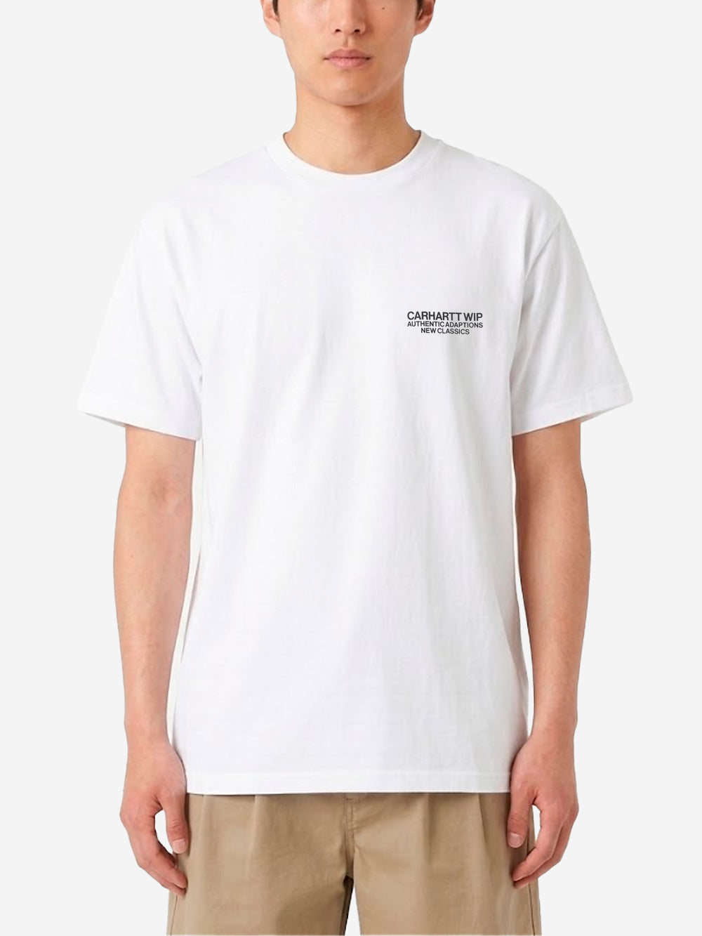 CARHARTT WIP T-shirt bianca S/S Sean Hamilton Bianco Urbanstaroma