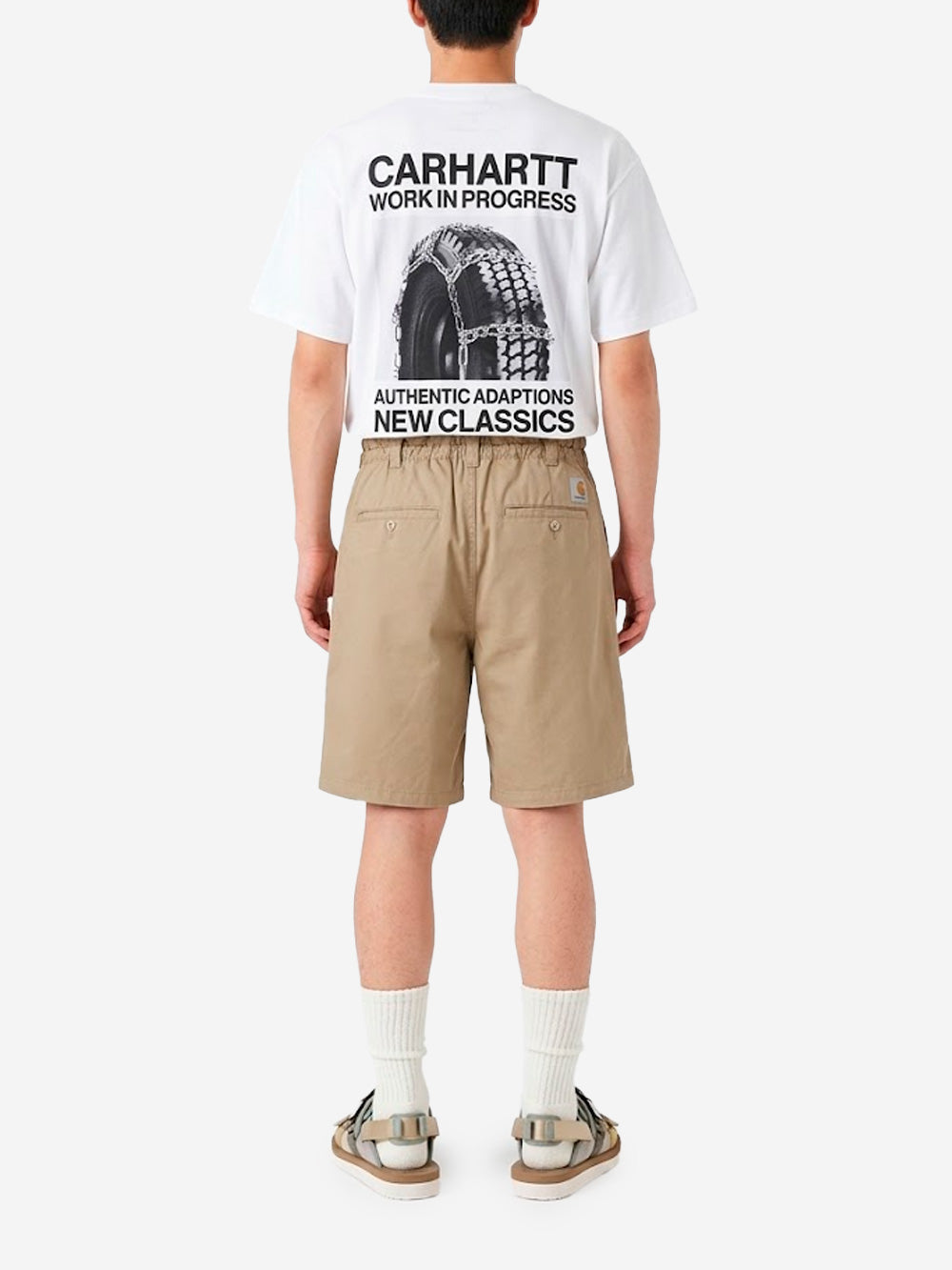 CARHARTT WIP T-shirt bianca S/S Sean Hamilton Bianco Urbanstaroma
