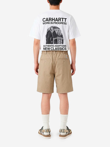 CARHARTT WIP T-shirt bianca S/S Sean Hamilton Bianco
