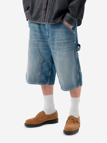CARHARTT WIP Shorts blu chiari OG Aden 'Double Knee' Denim