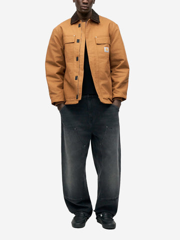 CARHARTT WIP Pantaloni neri OG Double Knee Nero